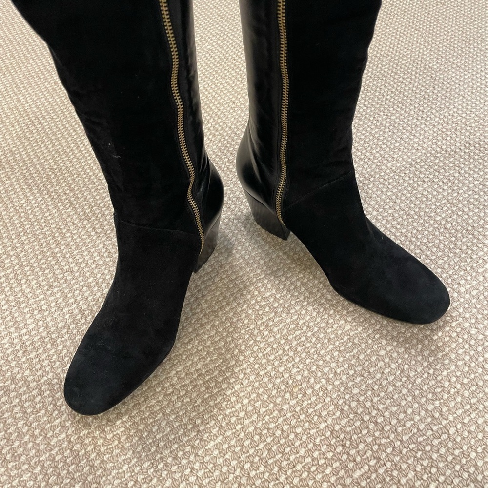 Prada black suede sneakers size 40 - Picture 3 of 4